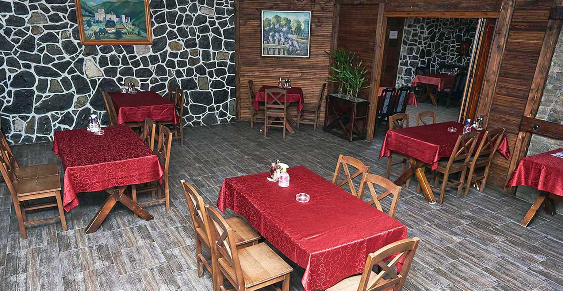 Restoran u objektu Terme Ždrelo